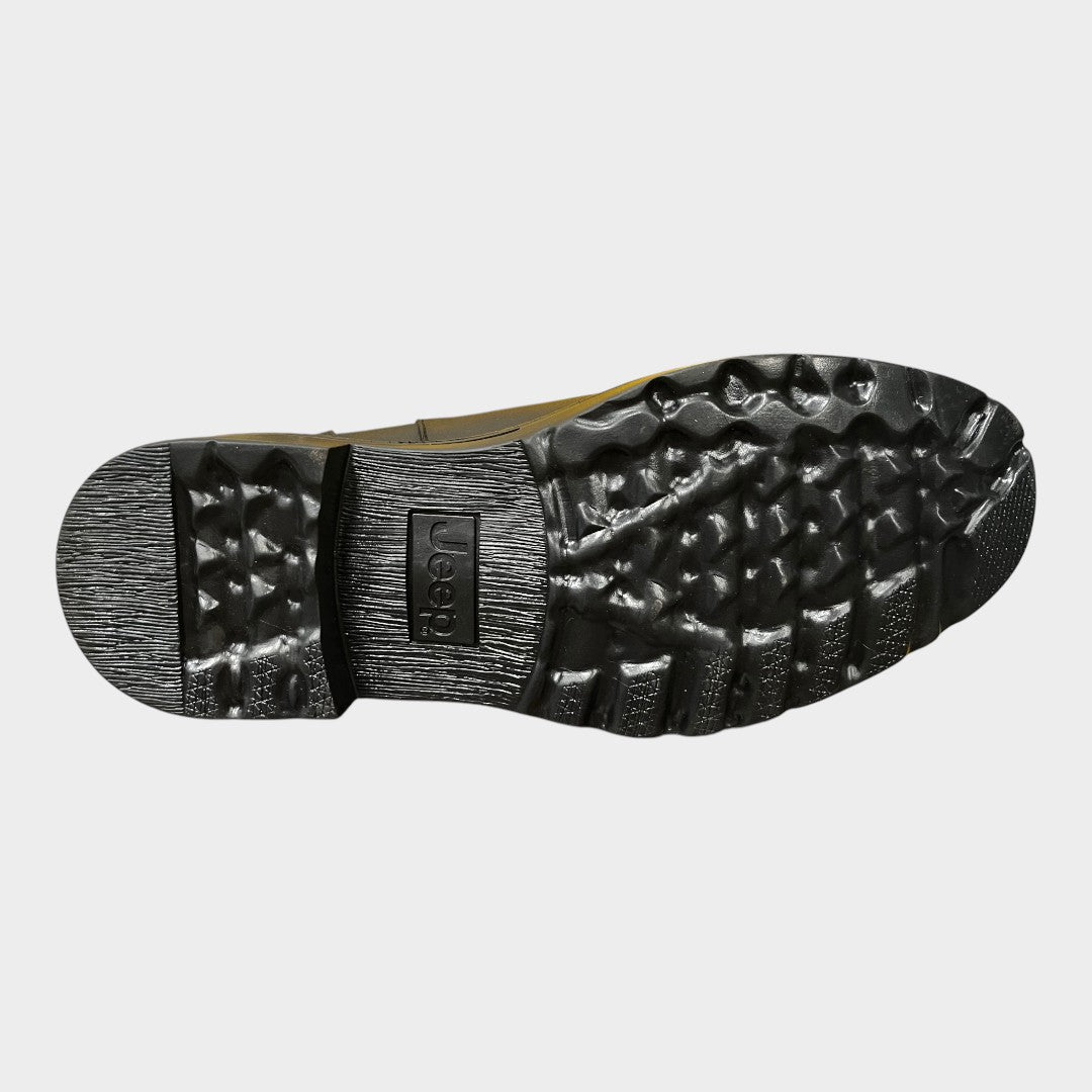 Botas Jeep Hombre Casual De Piel 20101Neg