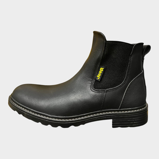 Botas Jeep Hombre Casual De Piel 20101Neg