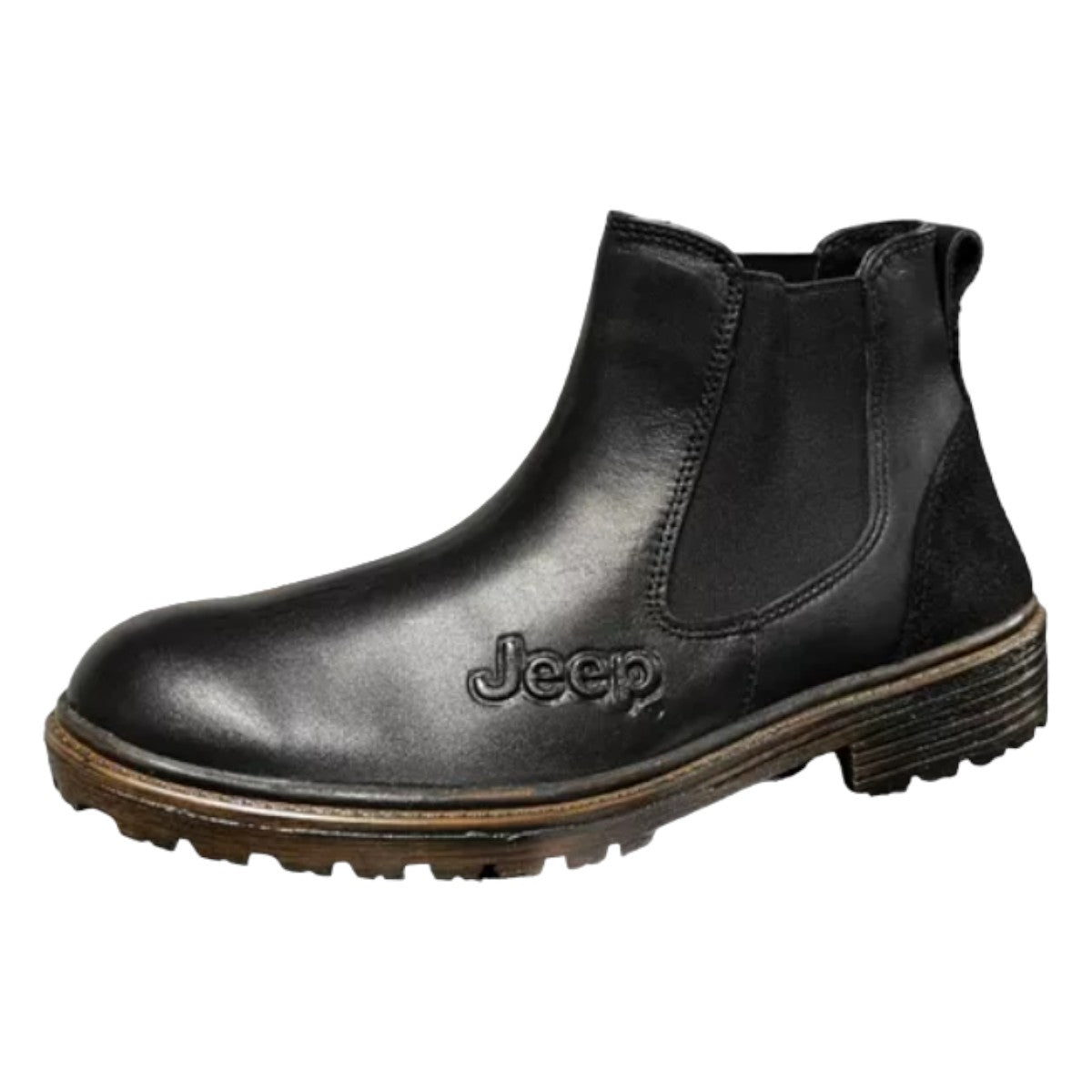 Botas Jeep Hombre Casual De Piel 20101Neg