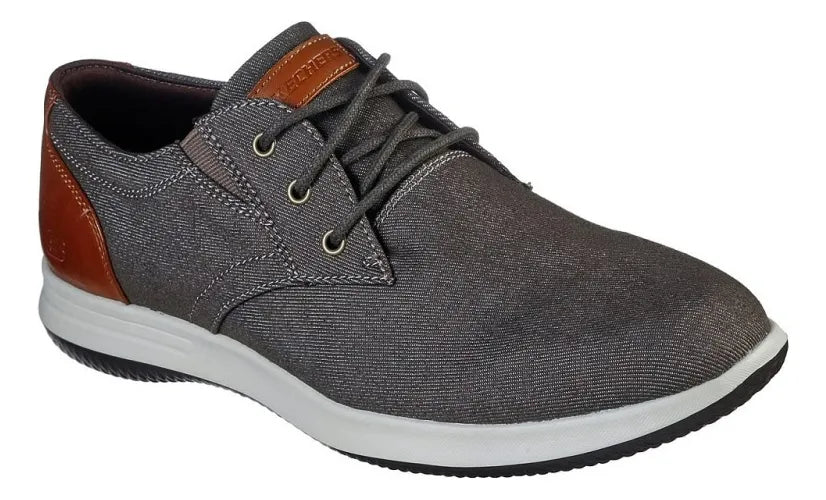 Tenis Skechers Hombre Memory Foam 204092xchoc