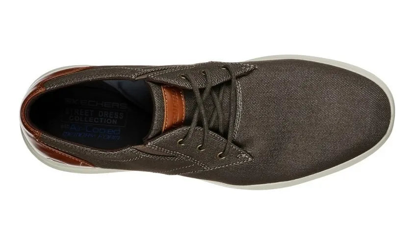 Tenis Skechers Hombre Memory Foam 204092xchoc