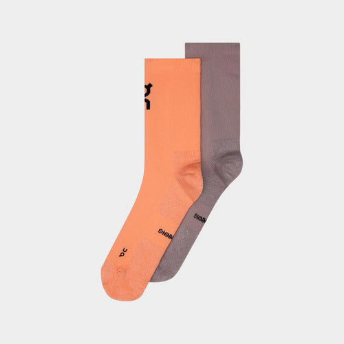 Calcetines On Cloud Core Run Sock High 2 Pares 2ug10054765 Multicolor