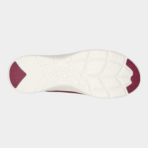 Tenis Skechers Mujer Arch Fit Refine 104391plum Vino