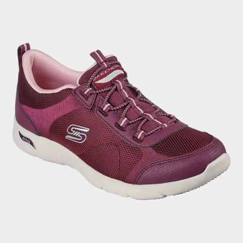 Tenis Skechers Mujer Arch Fit Refine 104391plum Vino