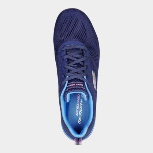 Tenis Skechers Mujer Skech-air Memory Foam 149753nvbl Azul