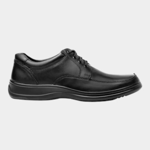 Zapatos Flexi Hombre Casual De Servicio Piel 63202neg Negro