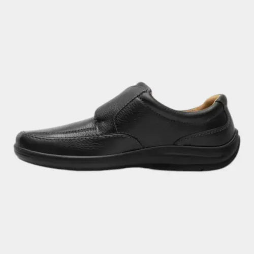 Zapatos Flexi Hombre Confort De Piel 415901neg Negro