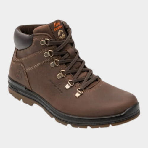 Botín Flexi Clountry Hombre Outdoor 92105dkb Dark Brown