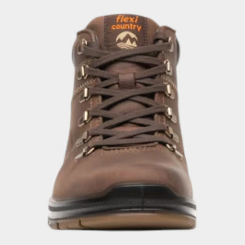 Botín Flexi Clountry Hombre Outdoor 92105dkb Dark Brown