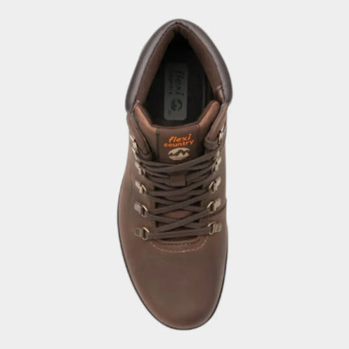 Botín Flexi Clountry Hombre Outdoor 92105dkb Dark Brown