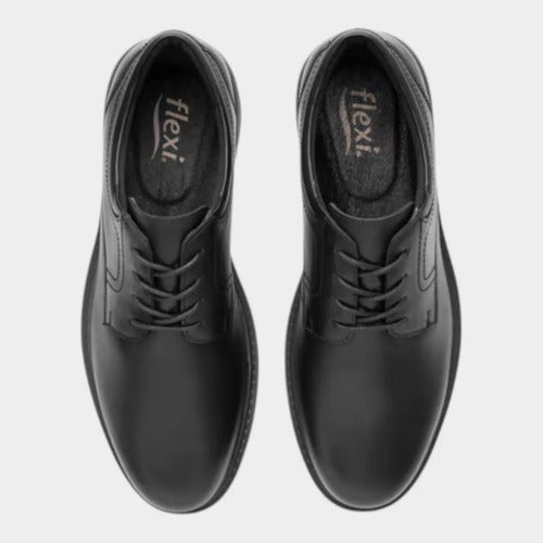 Zapatos Flexi Hombre Derby Casual Cápsula De Aire 422905neg Negro
