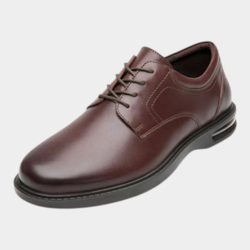 Zapatos Flexi Hombre Derby Casual Cápsula De Aire 422905nog Nogal
