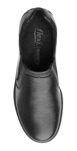 Zapato Flexi Mujer De Confort De Piel 102003neg Negro
