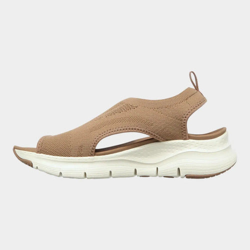 Sandalias Skechers Mujer Arch Fit-city Catch 119236moc Mocha
