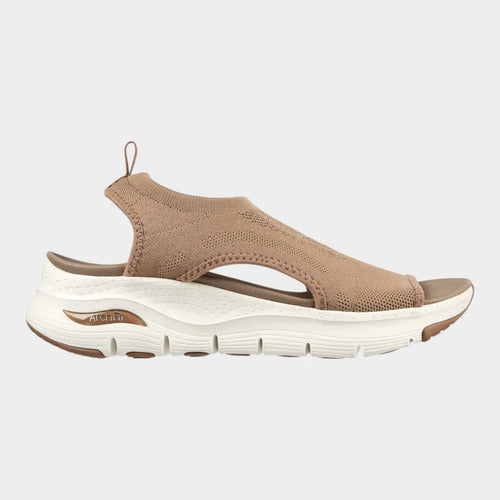 Sandalias Skechers Mujer Arch Fit-city Catch 119236moc Mocha