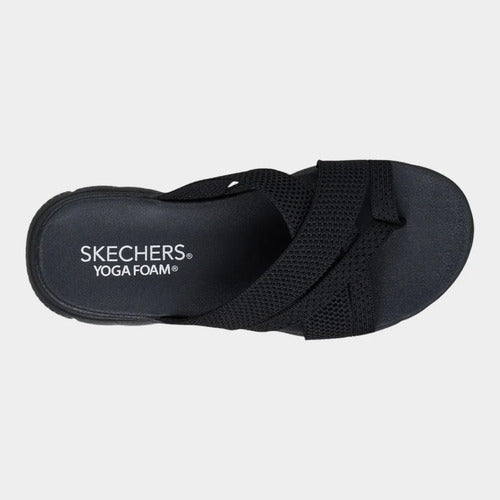 Sandalias Skechers Mujer Summits Fantasy Walk 119518bbk Negro 23 Mx