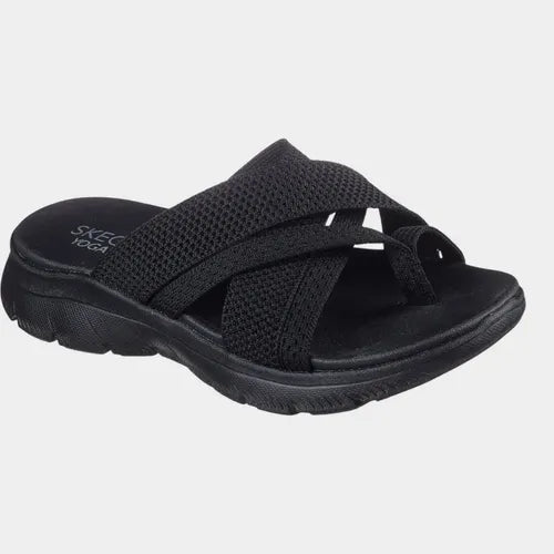 Sandalias Skechers Mujer Summits Fantasy Walk 119518bbk Negro 23 Mx