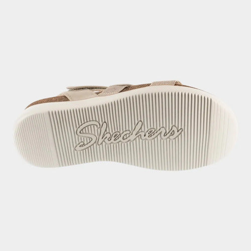 Sandalias Skechers Mujer Lifted Comfort 163252tpe Taupe