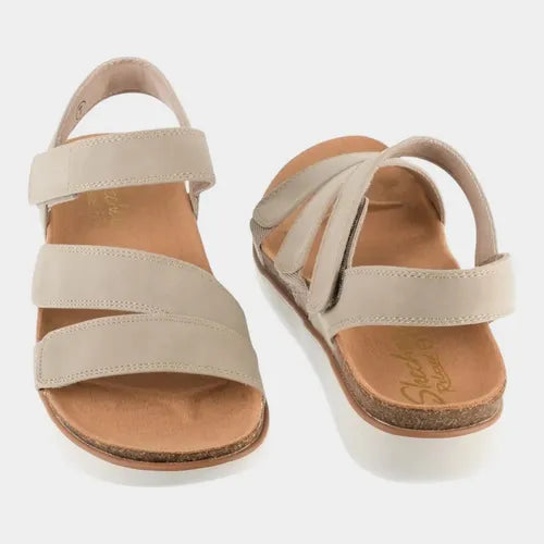 Sandalias Skechers Mujer Lifted Comfort 163252tpe Taupe