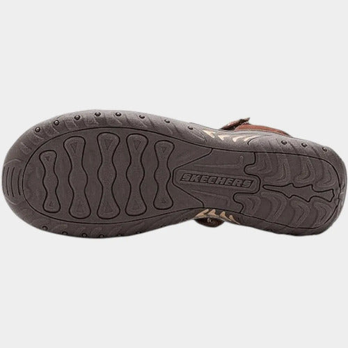 Sandalias Skechers Mujer Modern Comfort 163620choc Chocolate