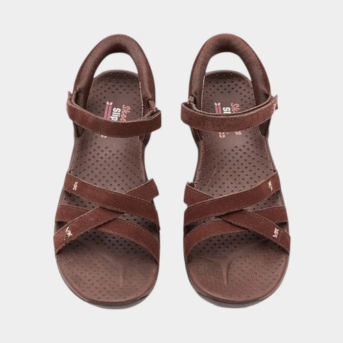 Sandalias Skechers Mujer Modern Comfort 163620choc Chocolate