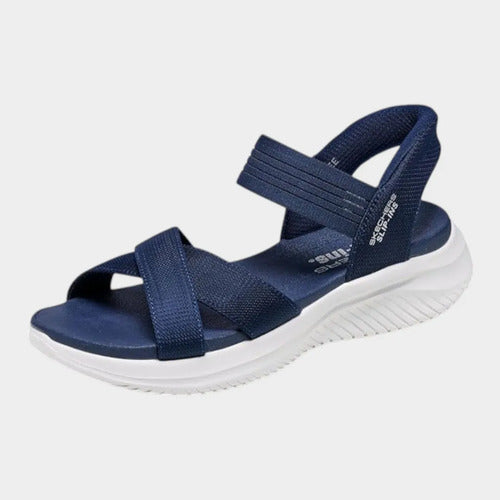 Sandalias Skechers Mujer Slip Ins Sport Ultra Flex 119975nvy Azul