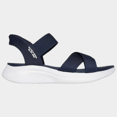 Sandalias Skechers Mujer Slip Ins Sport Ultra Flex 119975nvy Azul