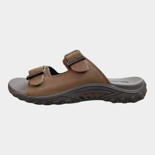 Sandalias Skechers Mujer Reggae Jammin Ancho 46795ewdsch Cafe