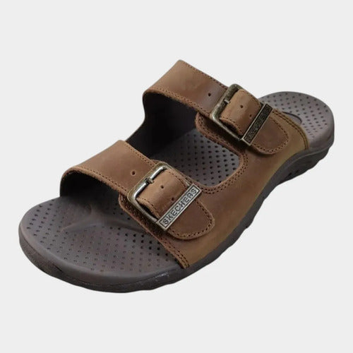 Sandalias Skechers Mujer Reggae Jammin Ancho 46795ewdsch Cafe