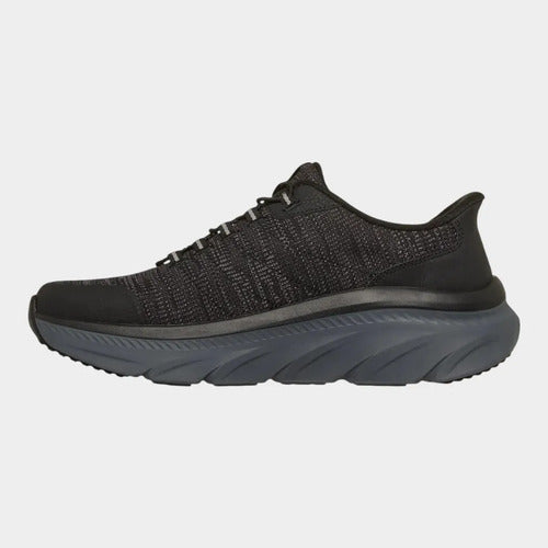 Tenis Skechers Hombre Slip-ins D'lux Walker 3.0 233244bkcc Negro