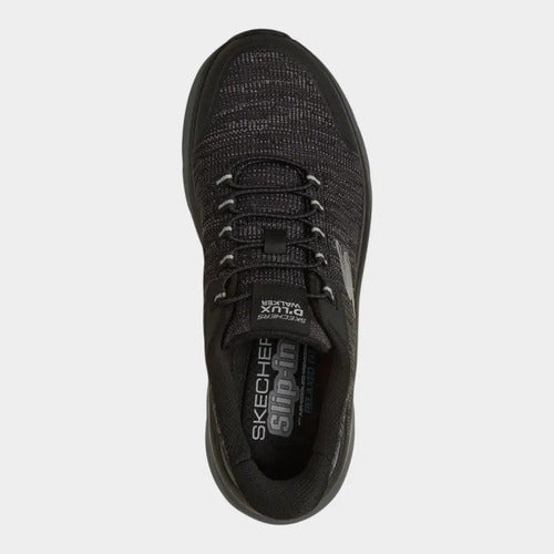 Tenis Skechers Hombre Slip-ins D'lux Walker 3.0 233244bkcc Negro