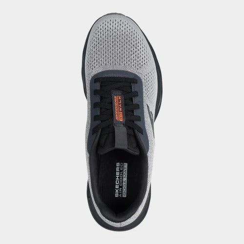 Tenis Skechers Hombre Go Walk Glide-step 2.0 Vic 217020gybk Gris
