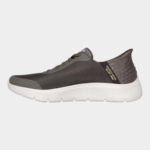 Tenis Skechers Hombre Slip-ins Go Walk Flex 216324brn Cafe