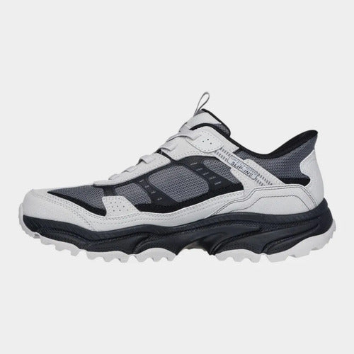 Tenis Skechers Hombre Slip-ins Vigor Ancho 237744wgybk Gris