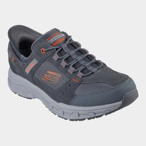 Tenis Skechers Hombre Slip-ins Oak Canyon 237450gyor Gris