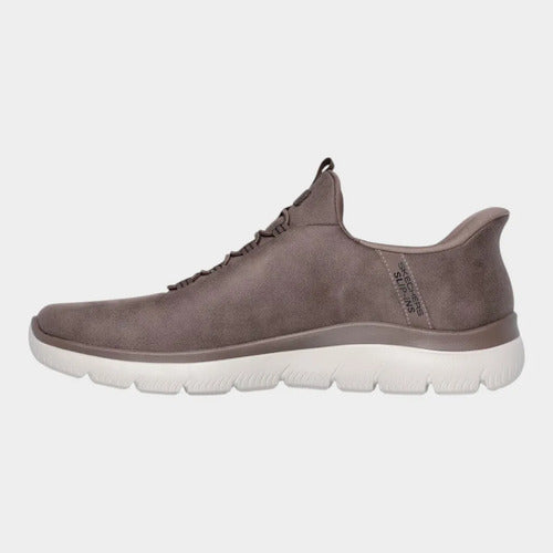 Tenis Skechers Hombre Slip-ins Cumbres Korlo 232940brn Cafe