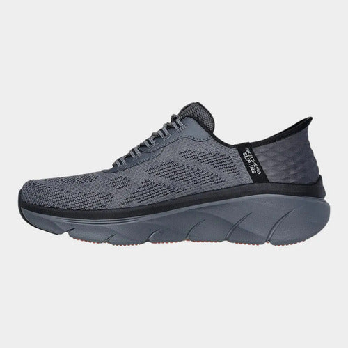 Tenis Skechers Hombre Slip-ins Extra Ancho 232446wwccor Gris