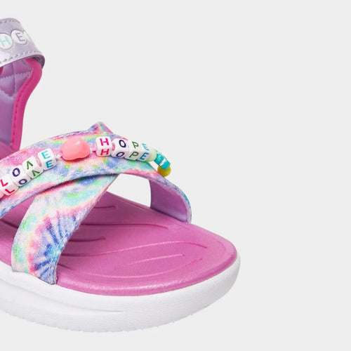 Sandalias Skechers Niña Jumpsters Tie Dye Bffs 303045llvmt Lavanda