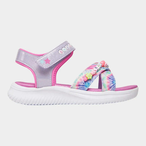 Sandalias Skechers Niña Jumpsters Tie Dye Bffs 303045llvmt Lavanda