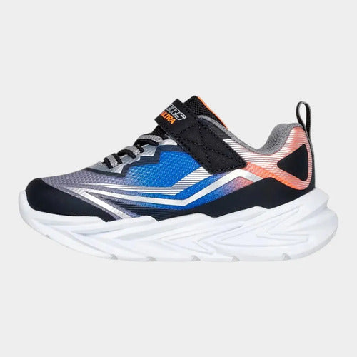 Tenis Skechers Niño Flex-glow Ultra Luces 400139lbksl Negro