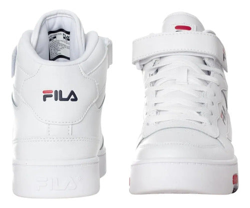 Tenis Fila Hombre Urbano Classic Mgx-100 Mid 1cm01654125 Blanco