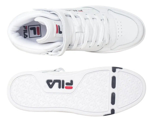 Tenis Fila Hombre Urbano Classic Mgx-100 Mid 1cm01654125 Blanco