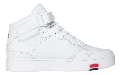 Tenis Fila Hombre Urbano Classic Mgx-100 Mid 1cm01654125 Blanco