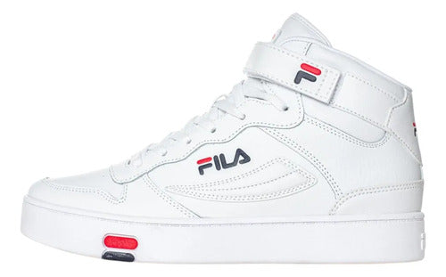 Tenis Fila Hombre Urbano Classic Mgx-100 Mid 1cm01654125 Blanco