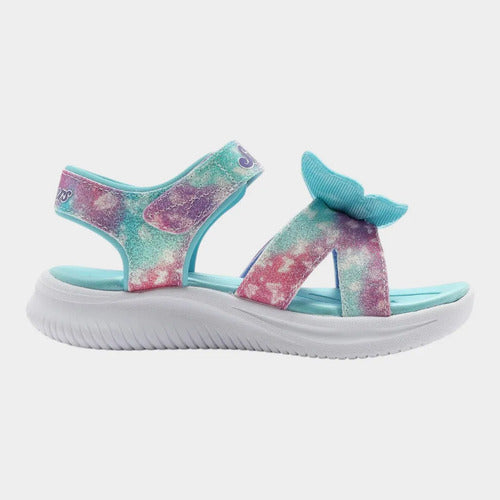 Sandalias Skechers Niña Jumpsters Butterfly 303109laqmt Azul