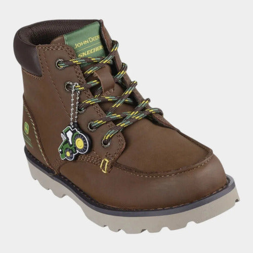 Botas Skechers Niño John Deere Bowland Rugged 407054lbrn Cafe