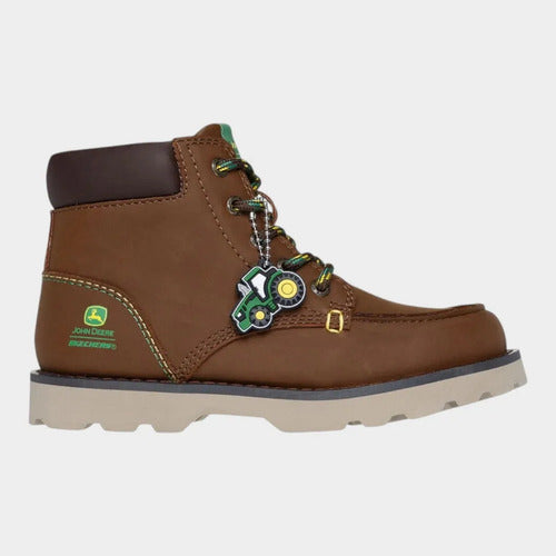 Botas Skechers Niño John Deere Bowland Rugged 407054lbrn Cafe