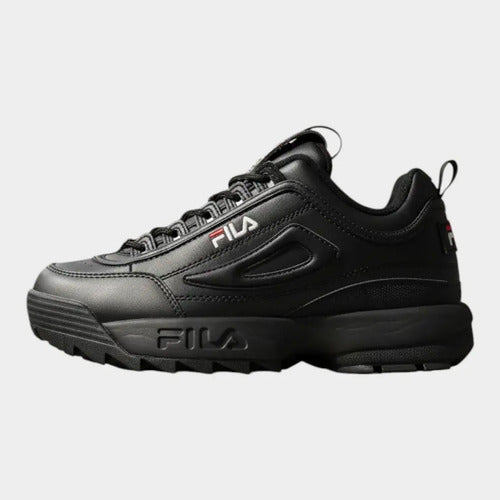 Tenis Fila Disruptor Ii Premium Juvenil 3fm00763021 Negro