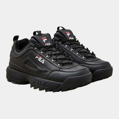 Tenis Fila Disruptor Ii Premium Juvenil 3fm00763021 Negro