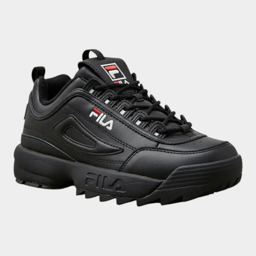 Tenis Fila Disruptor Ii Premium Juvenil 3fm00763021 Negro